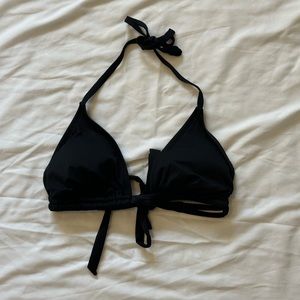 Black bikini top